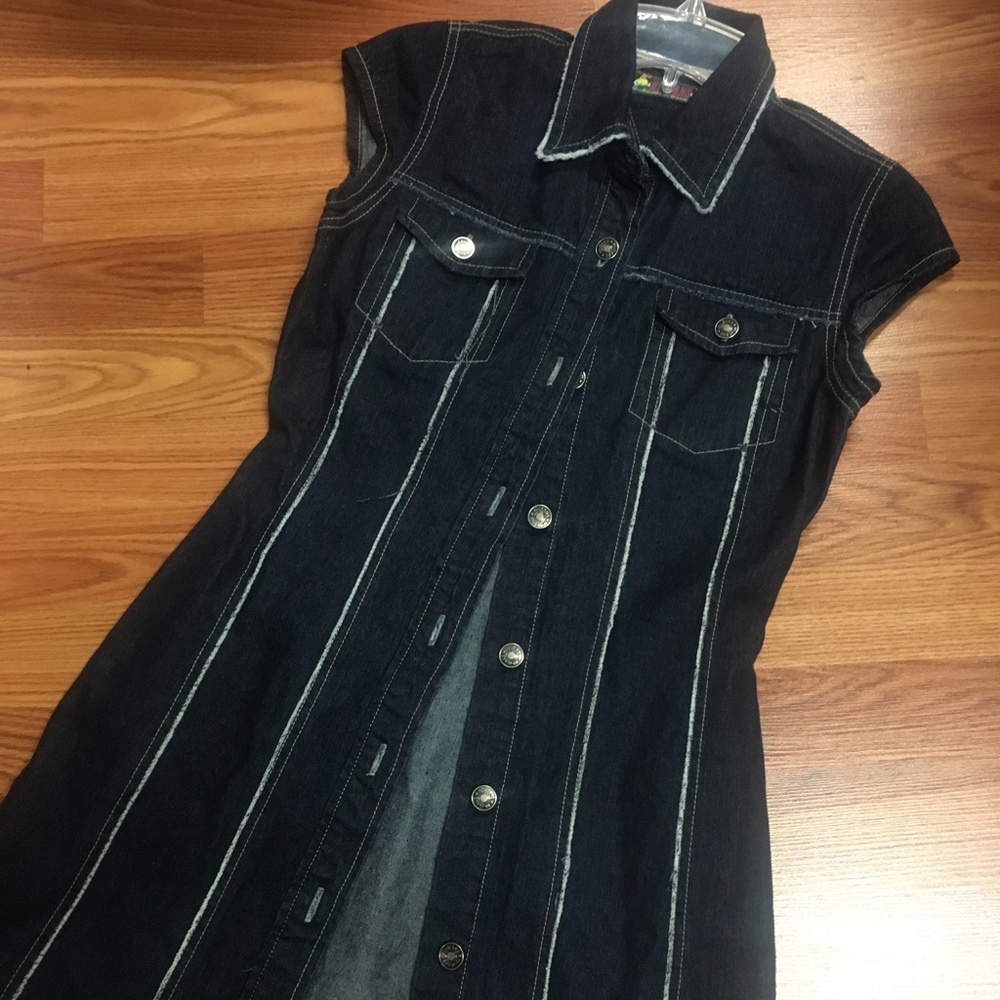 Very cute Dark Denim Dress!